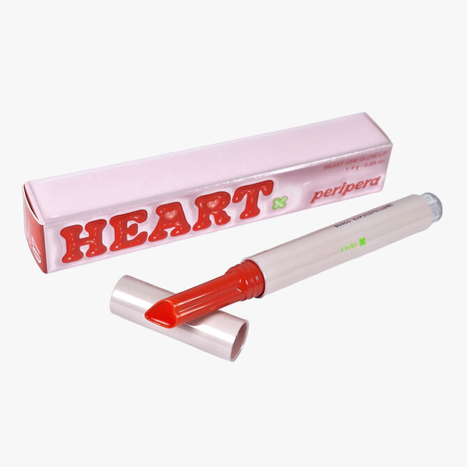 Peripera Heart Jam Glow Lip 07 Apricot Jelly